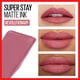thumbnail image 2 of LABIAL LARGA DURACIÓN SUPER STAY MATTE INK PINK 180 REVOLUTIONARY MAYBELLINE, 2 of 8