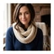 thumbnail image 1 of Bufanda Cuello Estilo Punto Inglés Lana Invierno Abrigado, 1 of 5