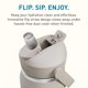 thumbnail image 4 of Botella de agua CamelBak Thrive Flip Straw térmica de 750 mL, 4 of 8
