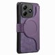 thumbnail image 1 of Funda Billetera Magnética para Xiaomi Redmi Note 14 4G Soporte Tarjetas Desmontable Morado, 1 of 6