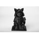thumbnail image 1 of Figura Decoración- Escultura Gato Negro Mago, 1 of 2
