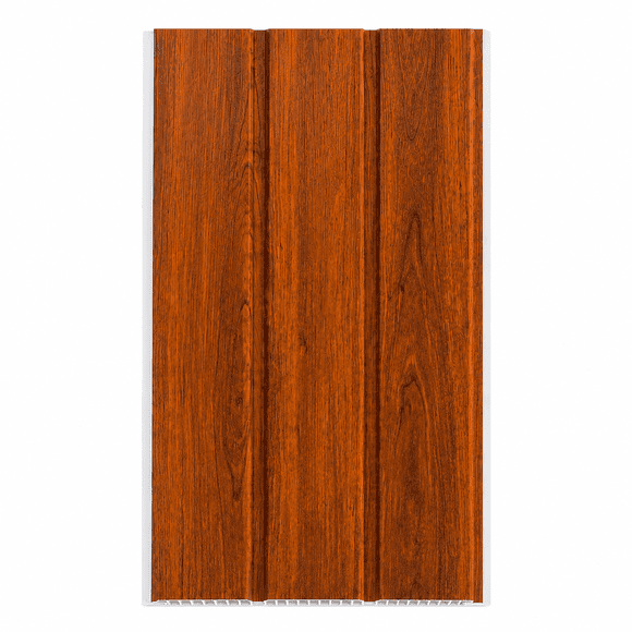 Panel Cielo Raso Pvc Tres Tablas Madera 30 Cm X 290 Cm Pack 5 Un