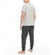 thumbnail image 2 of Camiseta de pijama con cuello redondo con la bandera de Tommy Hilfiger para hombre, color gris, 2 of 3
