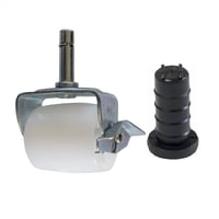 Genérico - Rueda Tipo Barril Para Camas Flex Vástago 1.05 Cm + Capuchon