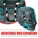 thumbnail image 5 of Guante de béisbol Franklin Sports Shok Sorb Graphite Blue 10.5, 5 of 9