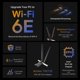 thumbnail image 2 of Tarjeta WiFi 6E Intel AX210 AXE5400 PCIe TP-Link Archer TXE72E, 2 of 6