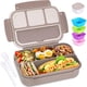 thumbnail image 1 of Bento Box Adult Lunch Box, Containers for Men and Women, 1 of 3