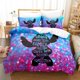 thumbnail image 1 of Lilo & Stitch Quilt Duvet Cover Set Home Textiles Bedroom Decor Double3-Piece Bedding Set, 1 of 4