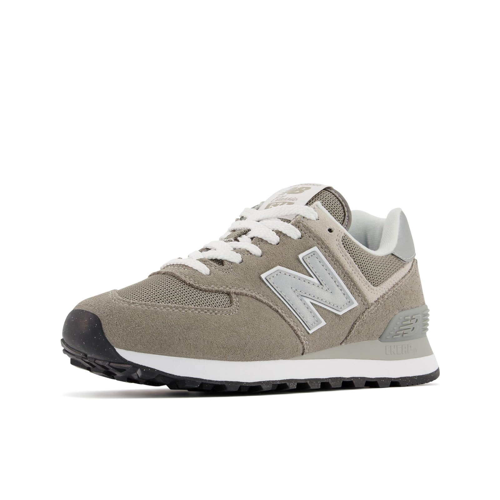 Zapatilla New Balance 574 V3 Para Mujer Gris/blanca - 9.5 Us