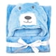 thumbnail image 1 of Mantita Celeste con capucha Oso, 1 of 3