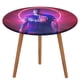 thumbnail image 1 of Kylian Mbappé-theme Fitted Round Tablecloths Elastic Edged Table Covers Waterproof Table Cloth for Kitchen Holiday Party Tables Decor 150cm, 1 of 6