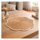 thumbnail image 4 of Pack 4 Individual Mesa Tejido Forma Flor Borde Blanco Festoneado 30cm, 4 of 4