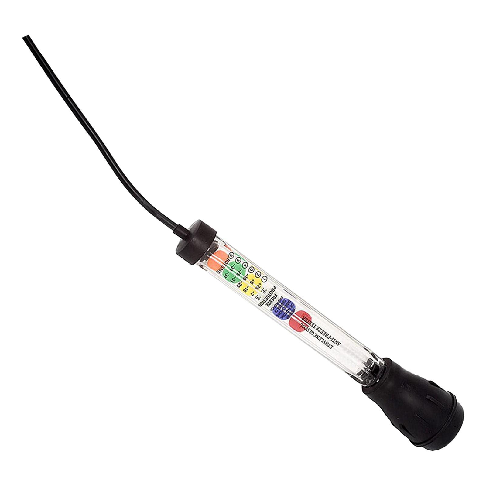 Ioensy - Probador De Refrigerante Anticongelante Tipo Dial Resistente Para Accesorios De Vehículos