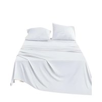 Genérico - Sabana 2 Plazas 200 Hilos Blanco