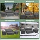 thumbnail image 5 of Fundas para Muebles de Patio Gasadar 4 Piezas Impermeables Gris, 5 of 7