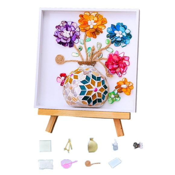 Kit De Manualidades De Mosaico DIY, Kit De Pegatinas Para Pegar, Accesorios Para Rellenar, Estilo A