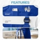 thumbnail image 4 of Delantal tipo babero Utopia Kitchen 4 unidades ajustable azul, 4 of 6