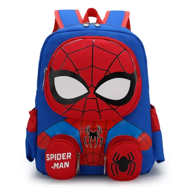 Disney cartoon Avengers Spider-Man boys School Bag New Kindergarten Baby Children's Small Backpack Cute Backpack
