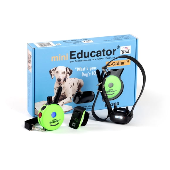 Collar de adiestramiento impermeable Mini Educator ET-300 con alcance de 800 m