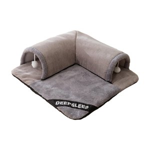 Ioensy - Cama Túnel Para Gatos, Centro De Juegos Portátil Para Entrenamiento De Gatitos Para Hámster De Conejo De Interior