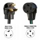 thumbnail image 4 of Adaptador de secadora OFOAEEA 1,5 pies (45,7 cm) 10-30P a 14-30R, 4 of 8