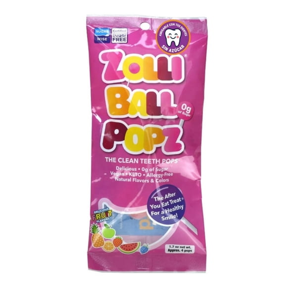 Zolli Candy Ballpopz Fruta 48G