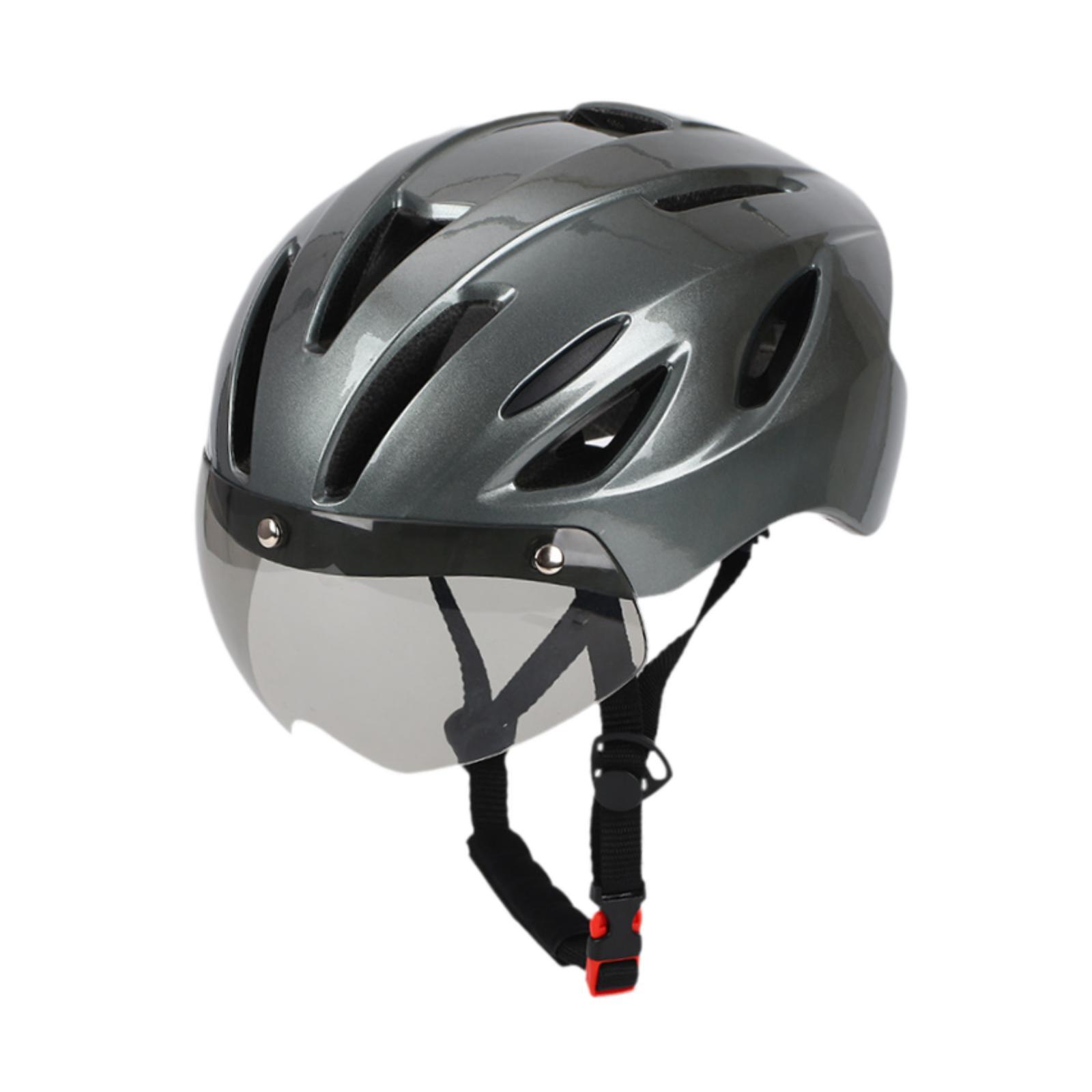 Ioensy - Accesorios Para Casco De Bicicleta, Sombrero, Casco De Bicicleta Para Bicicleta De Montaña, Ciclismo Al Aire Libre, Color Titanio