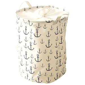 Genérico - Canasto Ropa Sucia Diseño Ancla
