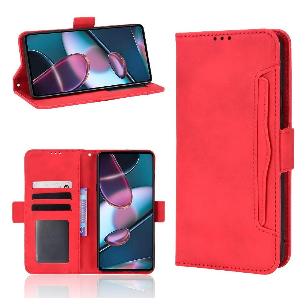 Funda Tipo Billetera Foxdock Para Motorola Moto Edge X30 – Tapa Flip Con Tarjetero