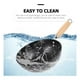 thumbnail image 4 of Sarten Wok Antiadherente 26cm Negro Con Mango De Madera, 4 of 5