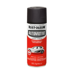 Pintura Automotriz Removible Peel Coat 312Grs Negro Mate - Rust Oleum