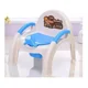 thumbnail image 2 of Pelela Bacinilla Portatil Infantil Con Espaldar Azul, 2 of 2