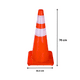 thumbnail image 2 of Cono De Seguridad Trafico 70 Cm con 2 Cintas Reflectivas, 2 of 3