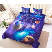 Todo Hogar Santiago De Chile - Cubrecama De Microfibra Estampado 2 Plazas - 46