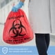 thumbnail image 5 of Bolsas De Basura Peligrosas Para Residuos Biológicos 10 Litros 100 Unidades Rojas De Grado Médico, 5 of 7