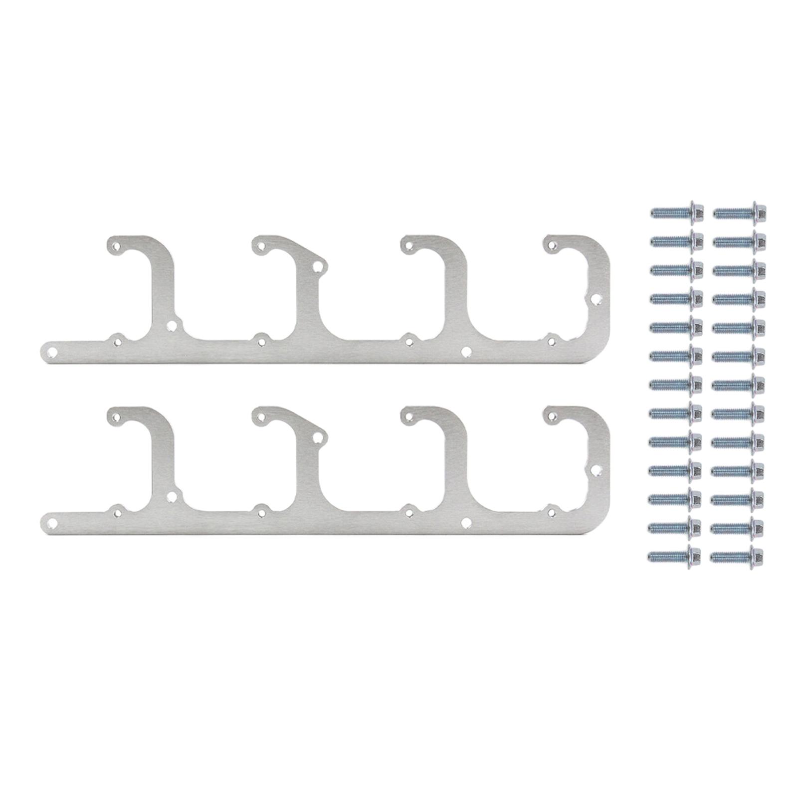 Magideal - Cubierta De Válvula De Soportes De Bobina Cuadrada Ls, Soportes De Bobina De Aluminio Billet Ls, 551654 Piezas Accesorios De Automóvil Para D581 D514A