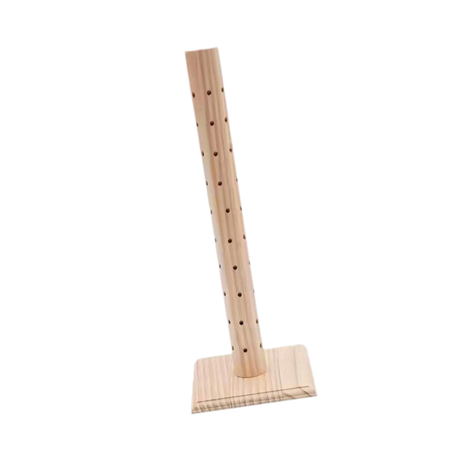 Magideal - Decoración De Escritorio De Lana De Pantalla De Decoración Simple Decorativa Simple De Usar Soporte De Madera Para La Fiesta De Acción De Gra