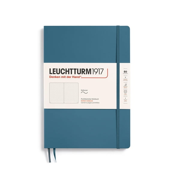 Cuaderno LEUCHTTURM1917 B5 Tapa Flexible 123 Hojas Punteadas