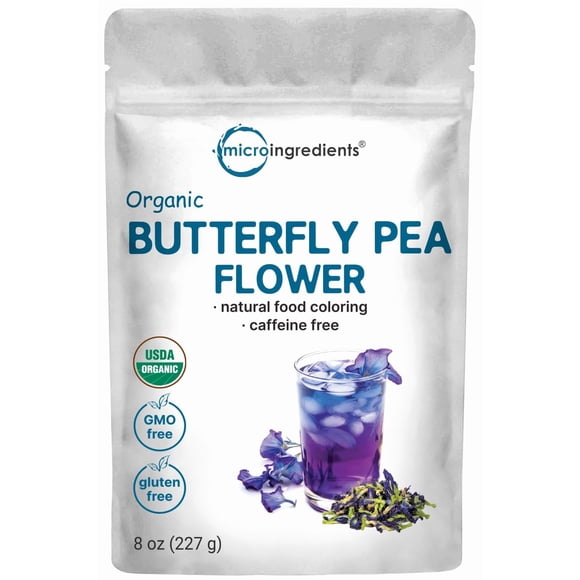 Té de flor de guisante y mariposa con microingredientes orgánicos, 250 ml