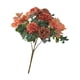 thumbnail image 1 of Ramo De Flores De Hortensia De Seda Para Sala De Estar Decoración De Sala De Reuniones Naranja, 1 of 5