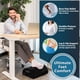 thumbnail image 3 of Foot Rest ComfiLife, espuma viscoelástica de altura ajustable, color negro, 3 of 8