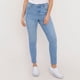thumbnail image 2 of Jeans Mujer Skinny 1 Botón Azul Claro Corona, 2 of 5