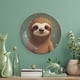 thumbnail image 5 of Plato Decorativo de Porcelana Fina Desmarcar Perezoso 15 cm, 5 of 6