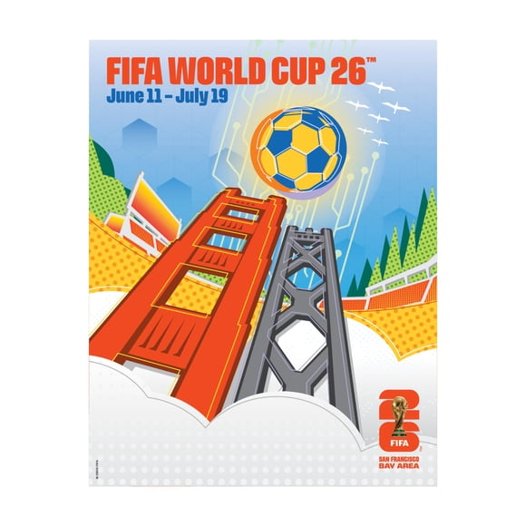 Imán HONAV FIFA World Cup Bay Area con licencia oficial