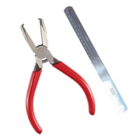 Magideal - Alicates Para Quitar Trastes, Prácticos Accesorios De Cabeza Plana, Alicates Para Cables De Trastes, Herramienta Luthier Para Guitarra Eléctrica Acúst