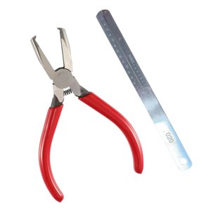 Magideal - Alicates Para Quitar Trastes, Prácticos Accesorios De Cabeza Plana, Alicates Para Cables De Trastes, Herramienta Luthier Para Guitarra Eléctrica Acúst