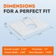 thumbnail image 3 of Filtro de aire para motosierra STIHL MS 170 MS 180 017 018 x6, 3 of 9