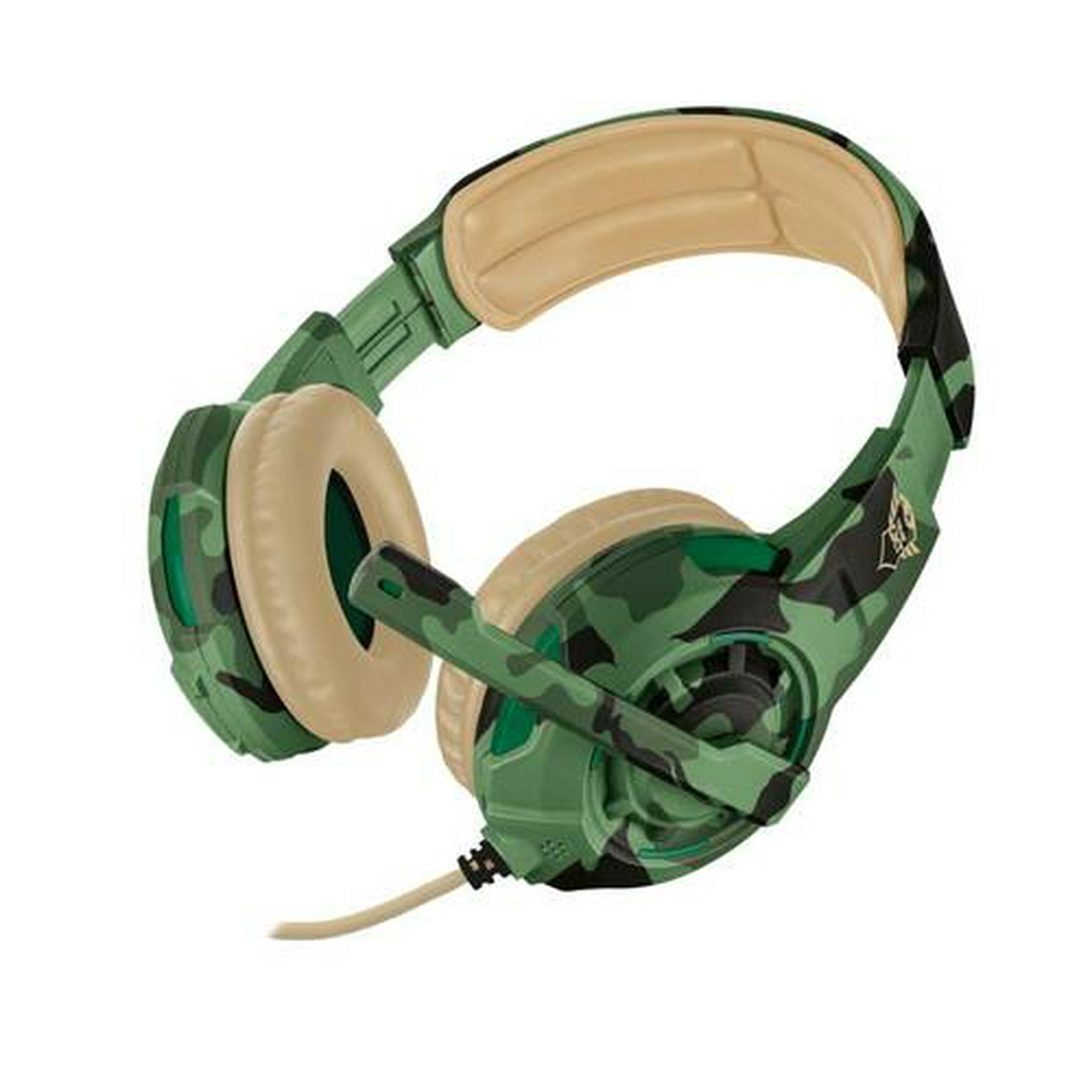 Trust - Gxt 310c Radius Gaming Headset - Jungle Verde Tamaño Unico