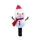 thumbnail image 1 of Funda De Madera Para Palos De Golf Con Forma De Cabeza De Animal De Navidad Sin Madera 1 Bonita Funda Para Palos De Golf Mu?eco De Nieve, 1 of 5