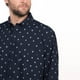 thumbnail image 3 of Camisa Trevira Estampada Regular Fit blanco L, 3 of 5